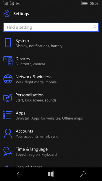 文件:WP-10.0.15063.483-settings.png