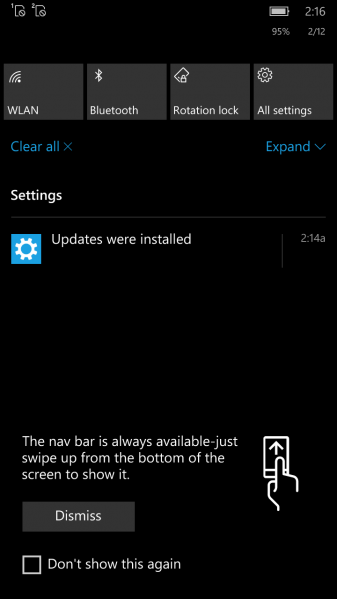 文件:WP-10.0.14062.0.rs1 shell winhub-actioncenter.png