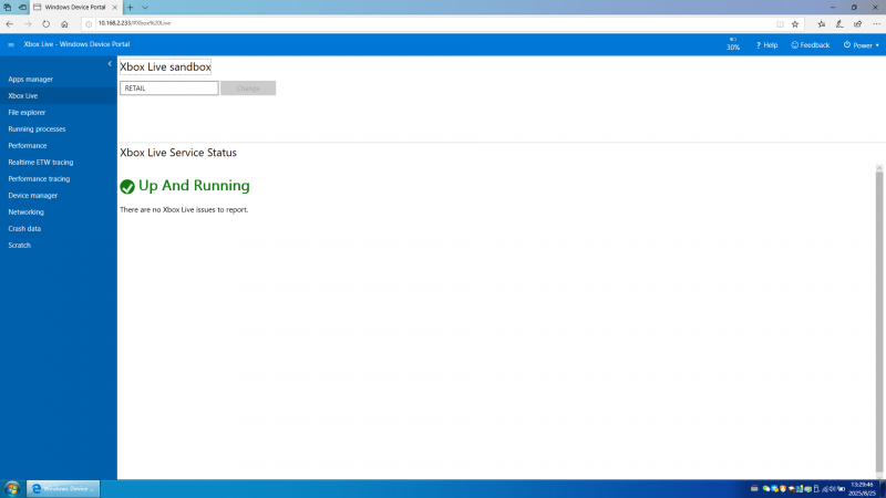 文件:WP-10.0.15063.297-deviceportal-xboxlive.png