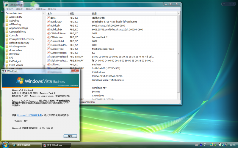 文件:Client-6.0.6003.20749-winver.png