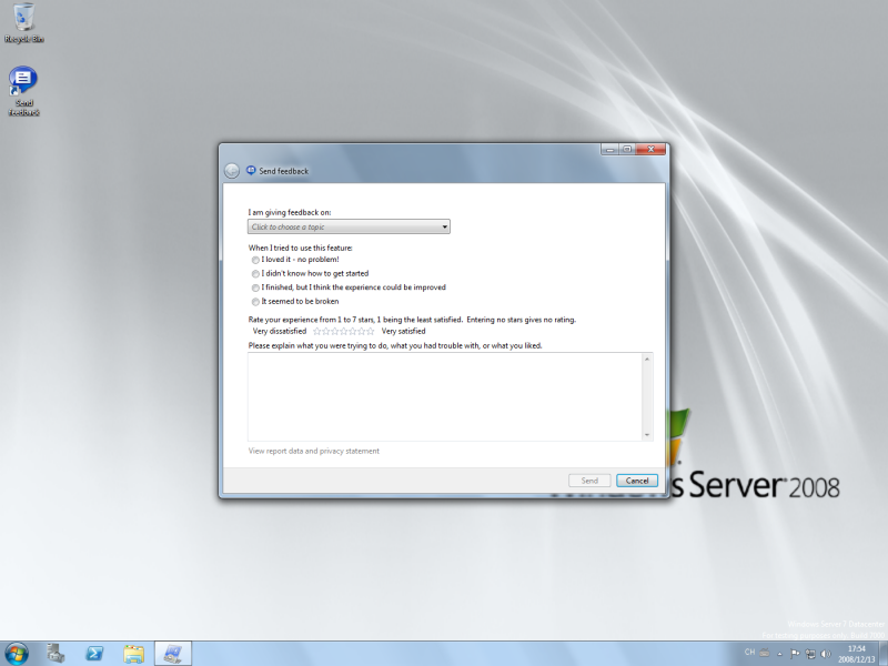 文件:WindowsServer2008R2-6.1.7000.0.winmain win7beta.081212-1400-WindowsAero-Sendfeedback.png