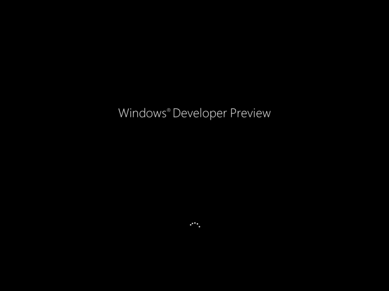 文件:Windows 8 8121 startup.png